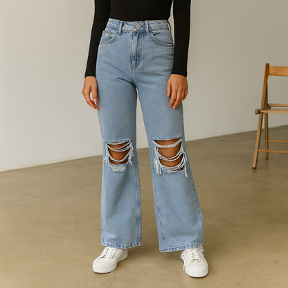 Women’s High-Rise Loose Fit Jeans
