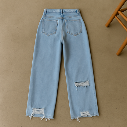 Women’s High-Rise Loose Fit Jeans